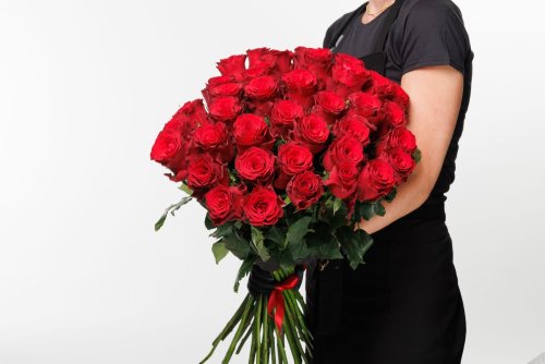 Červené ruže menšie