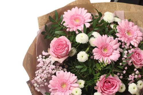 Kytica ružová gerbera